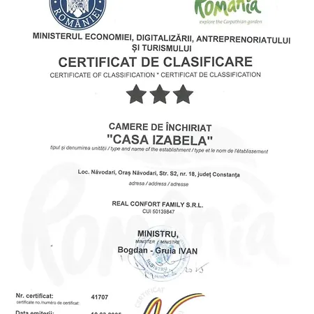 Séjour chez l'habitant Casa Izabela